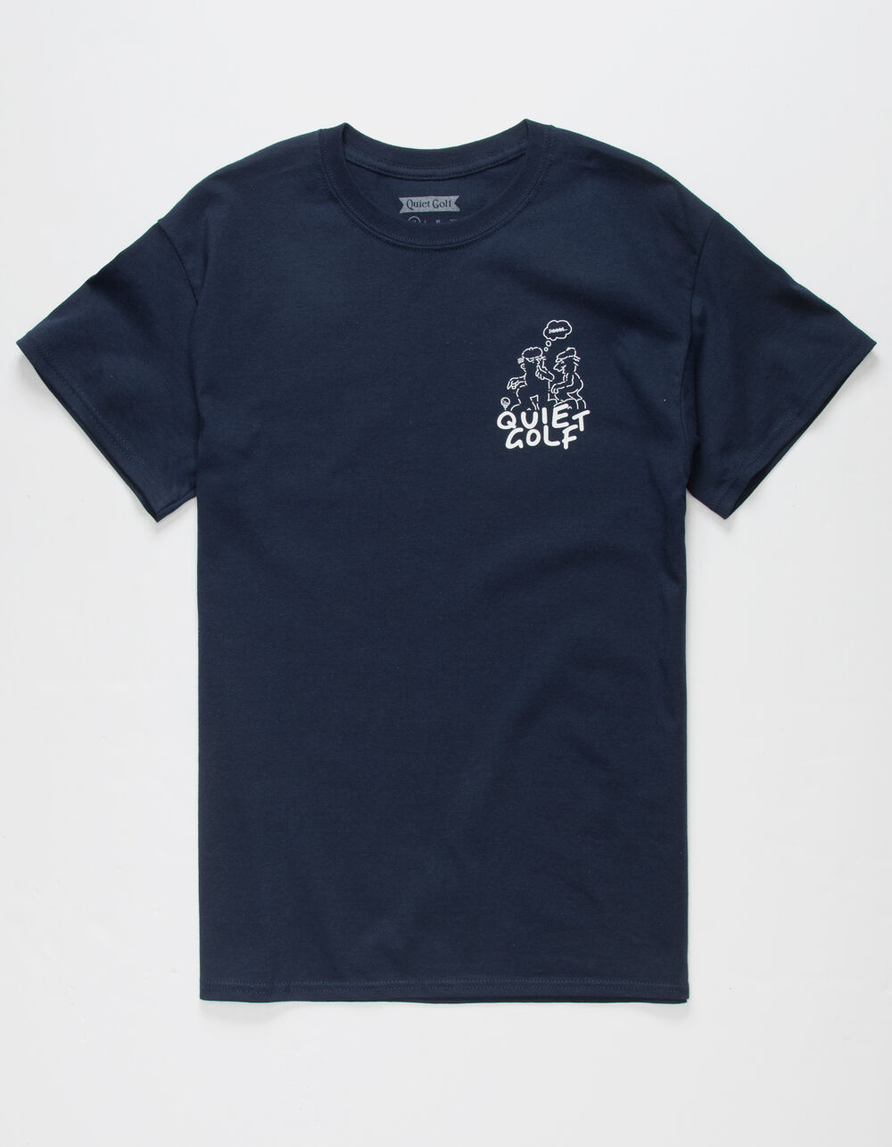 QUIET GOLF Shhhh Mens Tee NAVY Tillys