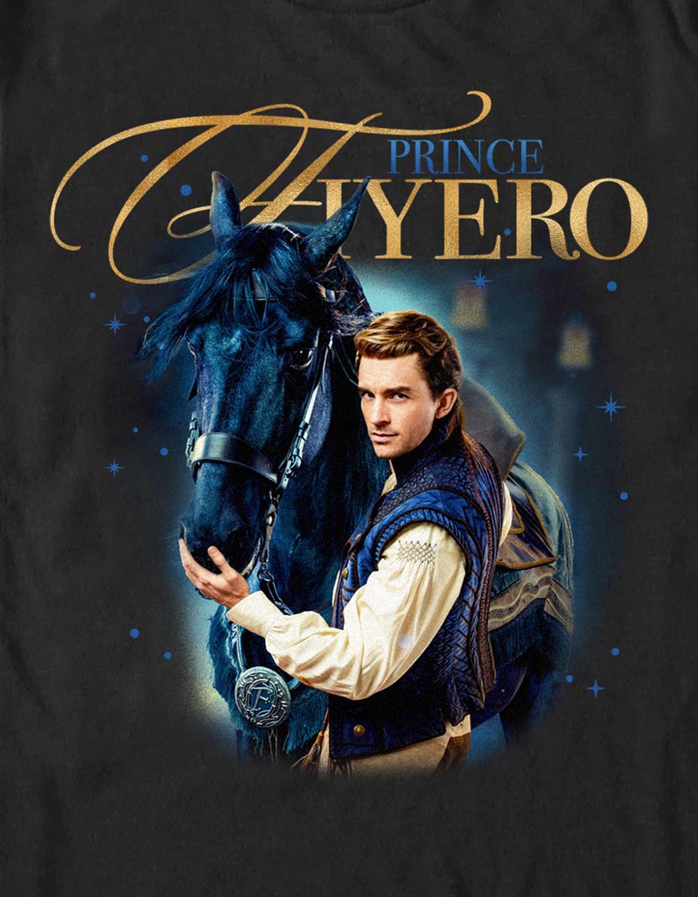 WICKED Dashing Fiyero Unisex Tee - BLACK