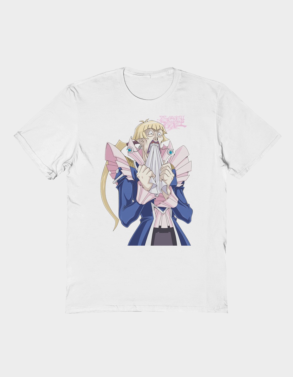 YU-GI-OH! GX Vellian Crowler Unisex Tee - WHITE