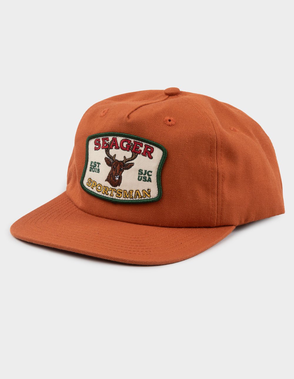 SEAGER Sportsman Snapback Hat - ORANGE
