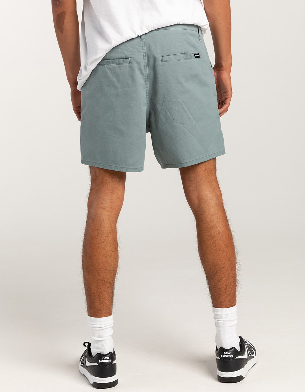 RSQ Mens Shorter 5'' Chino Shorts - STORM BLUE