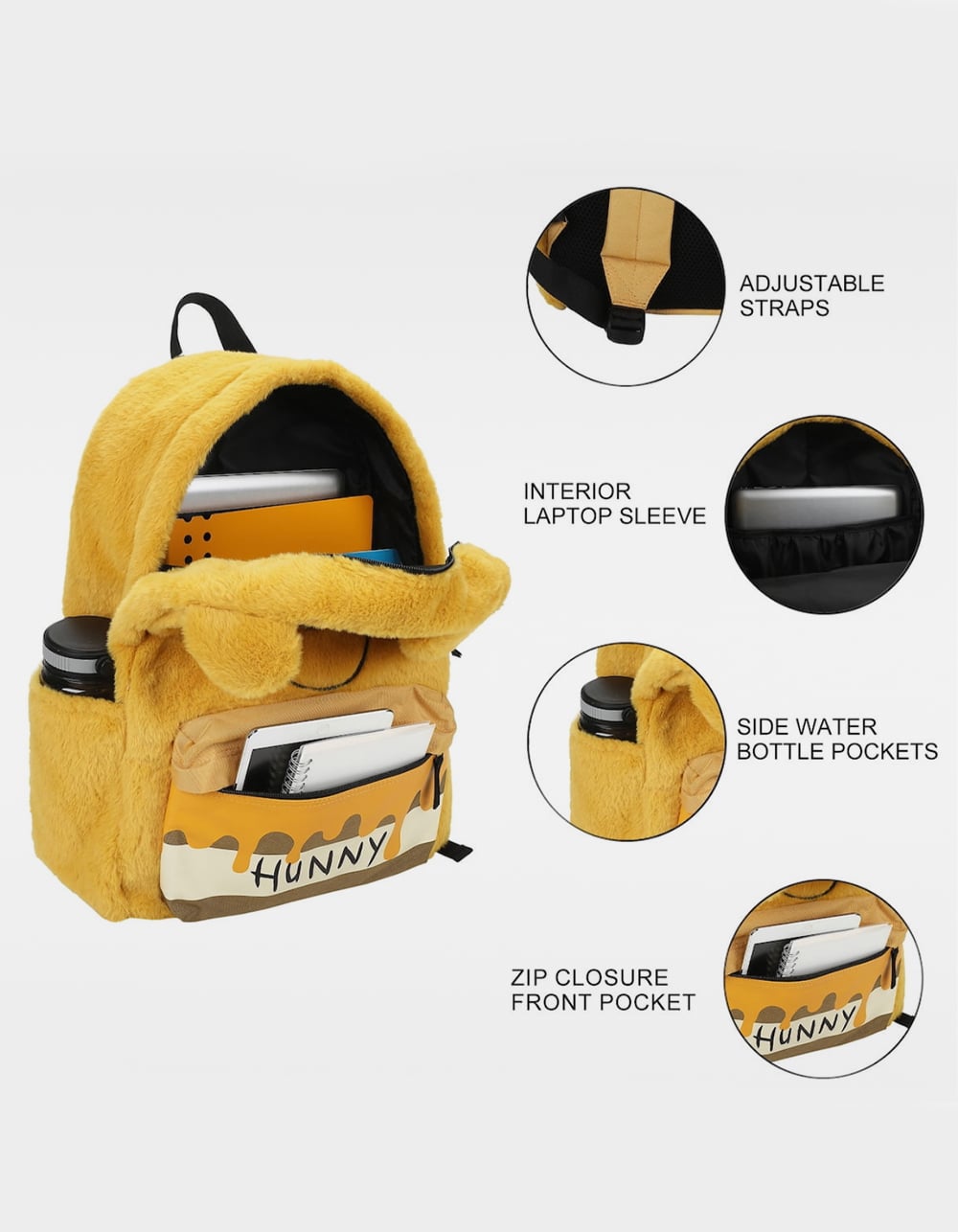 BIOWORLD Winnie The Pooh Backpack - MULTI