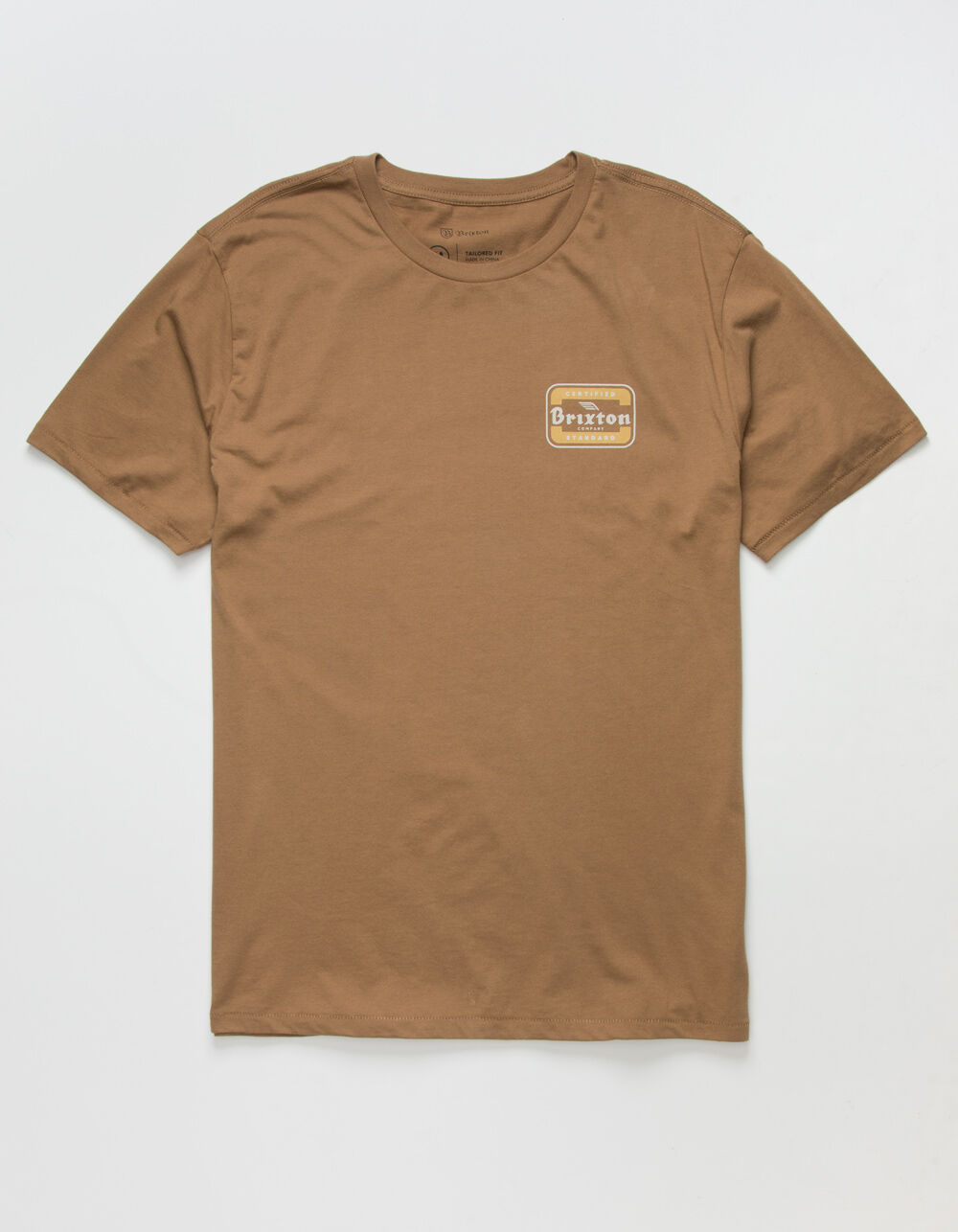 BRIXTON Quill Mens T-Shirt - TAUPE | Tillys