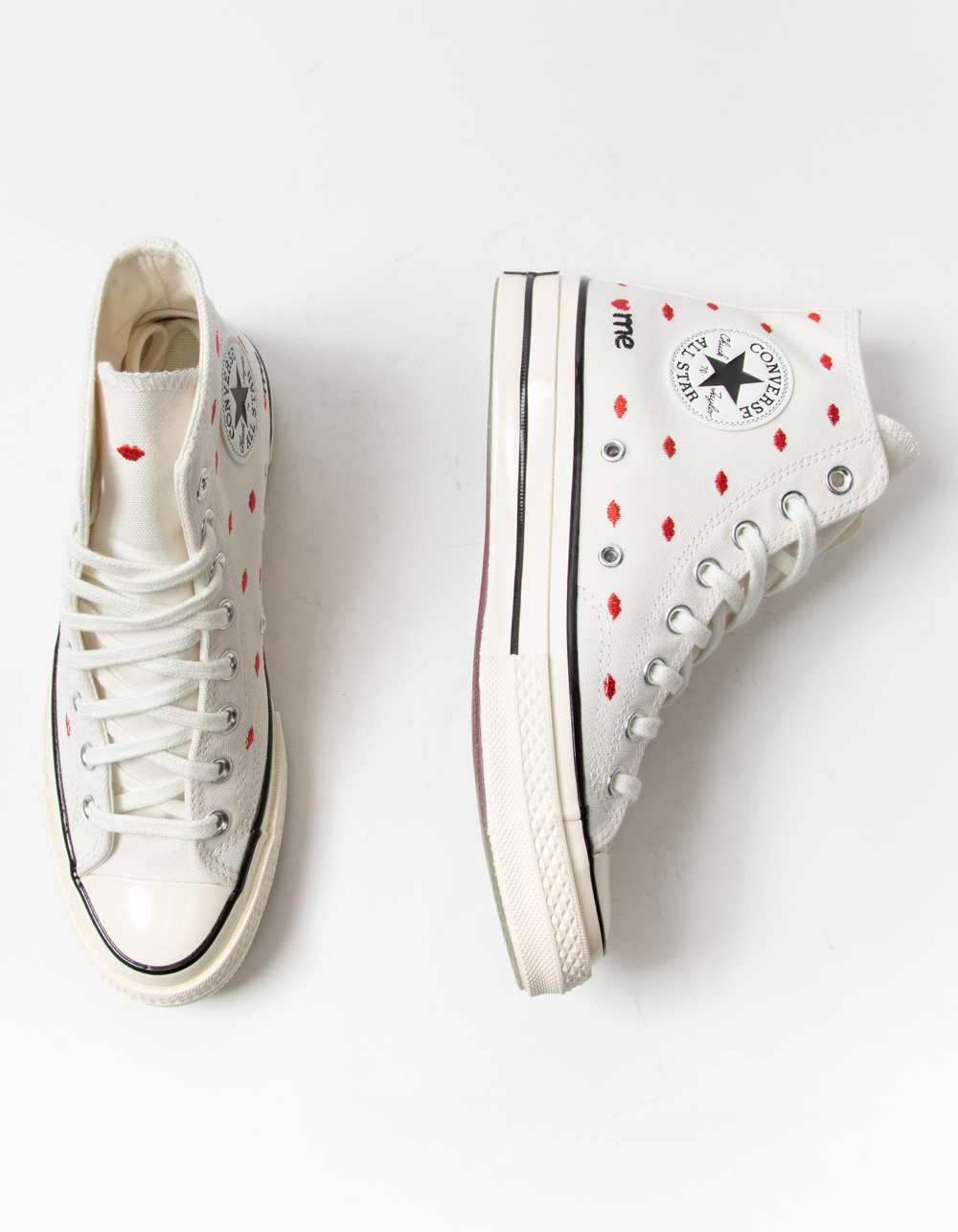 CONVERSE Chuck 70 Crafted With Love Womens High Top Shoes - WHITE | Tillys