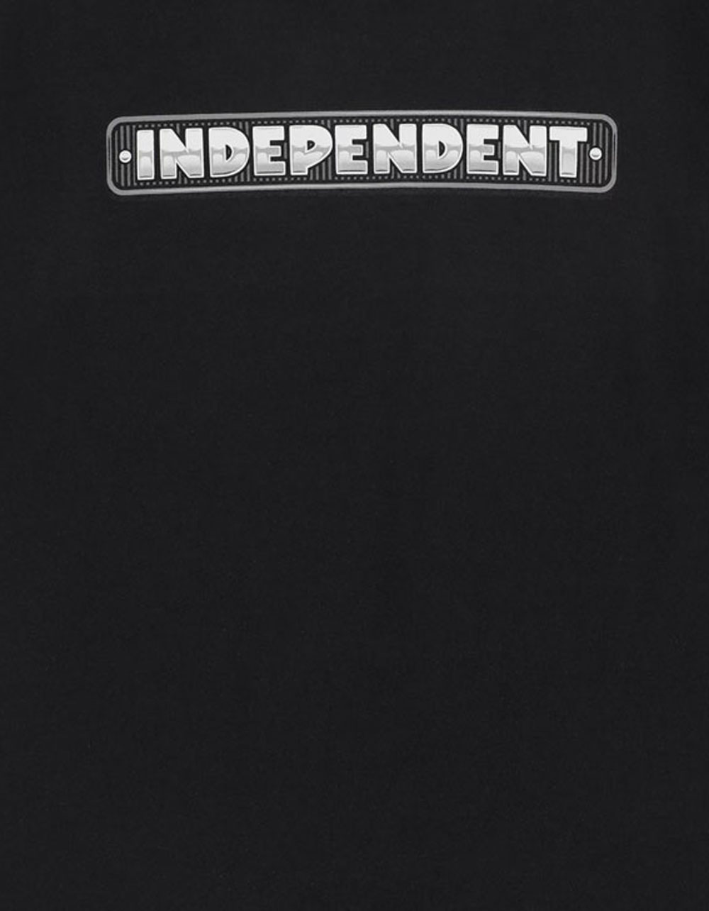 INDEPENDENT Chrome Bar Mens Boxy Tee - BLACK