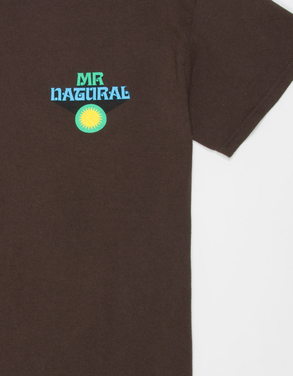 MR. NATURAL Santa Monica Mens Tee - BROWN