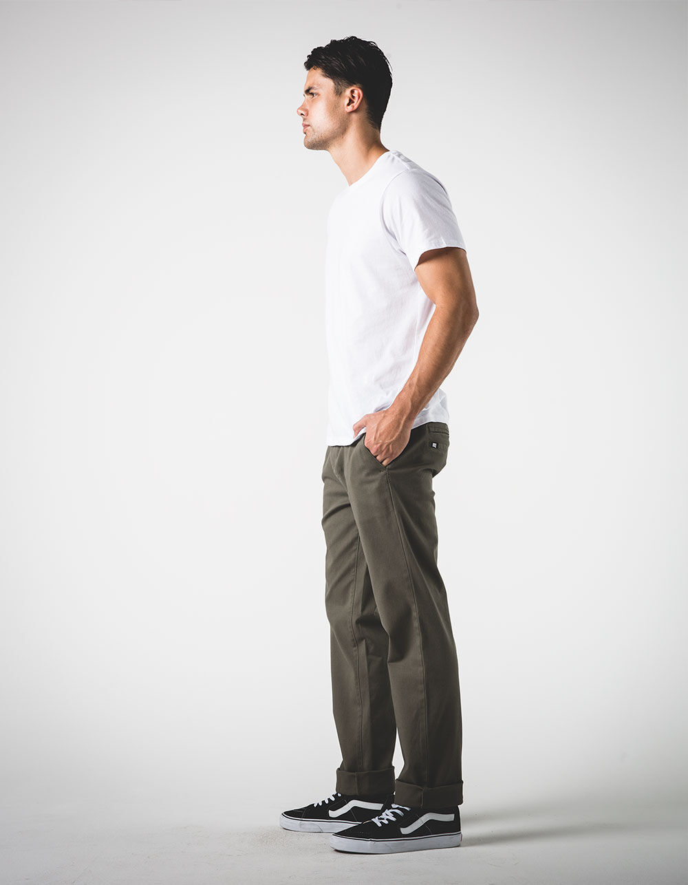 RSQ New York Mens Slim Straight Stretch Chino Pants image number 3