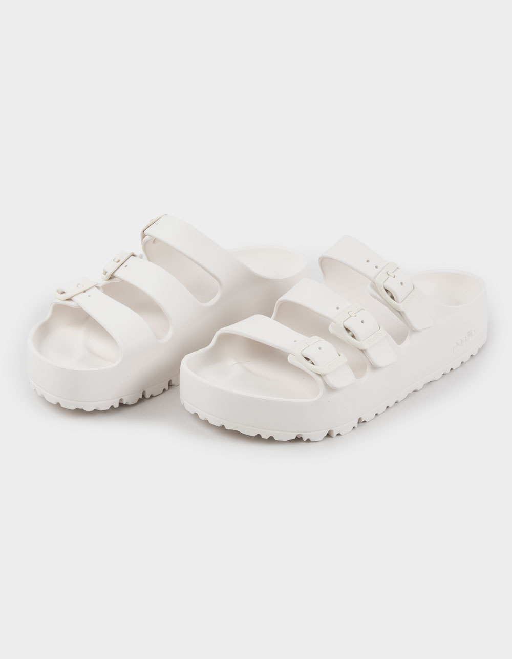 BIRKENSTOCK Papillio Florida III Womens Platform Sandals - EGGSHELL
