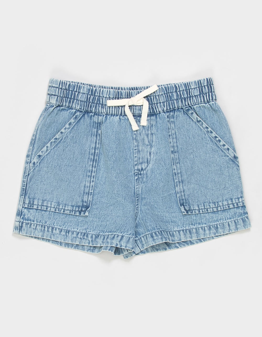 O'NEILL Kylas Girls Denim Shorts - MEDIUM WASH
