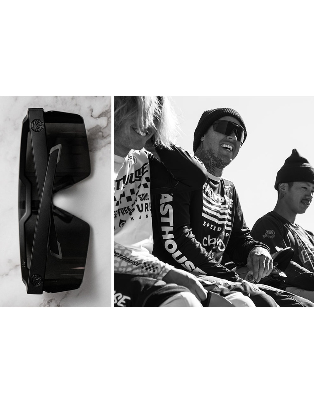 HEAT WAVE VISUAL Future Tech Z87+ Sunglasses - BLACK