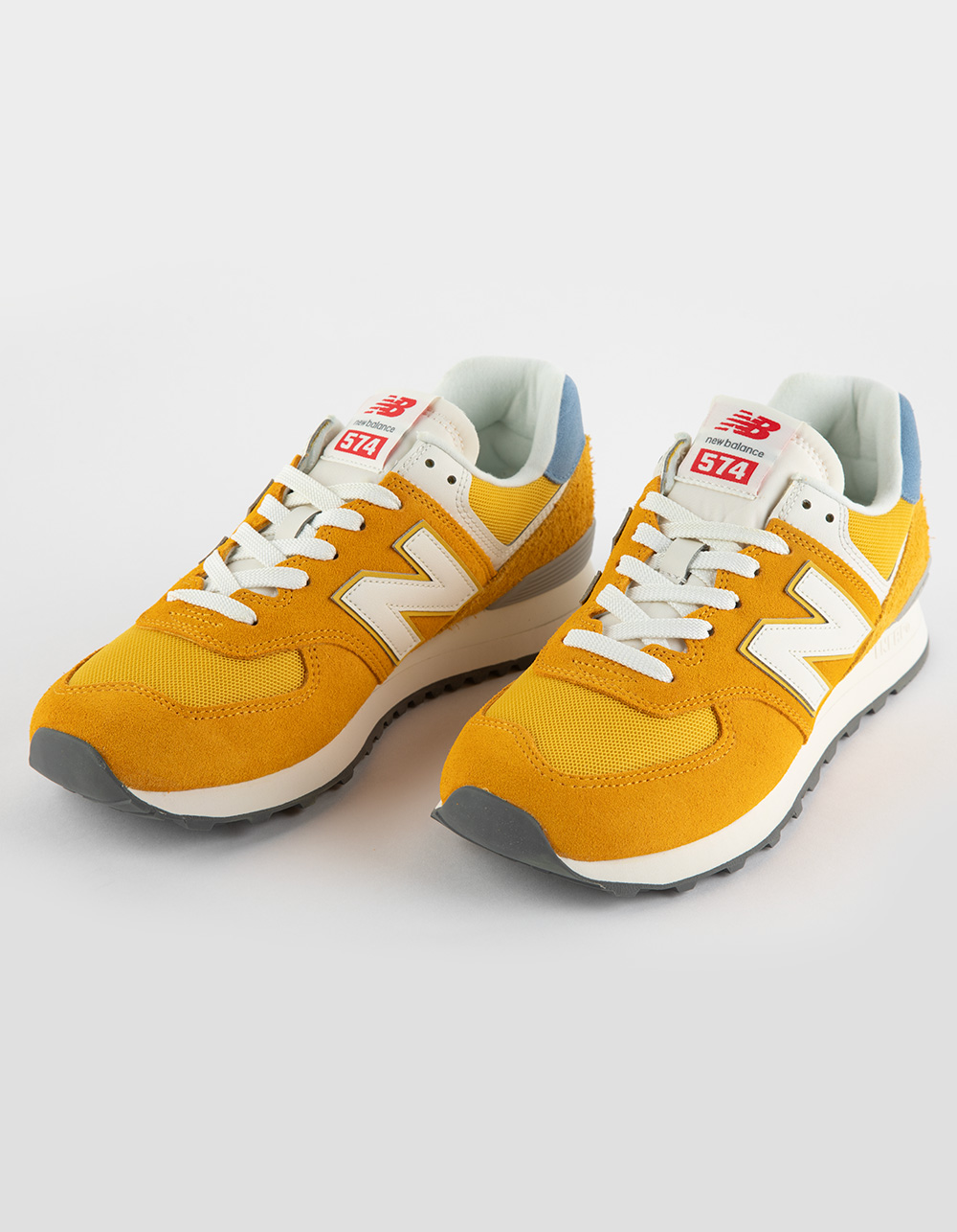 NEW BALANCE 574 Womens Shoes - YELLOW