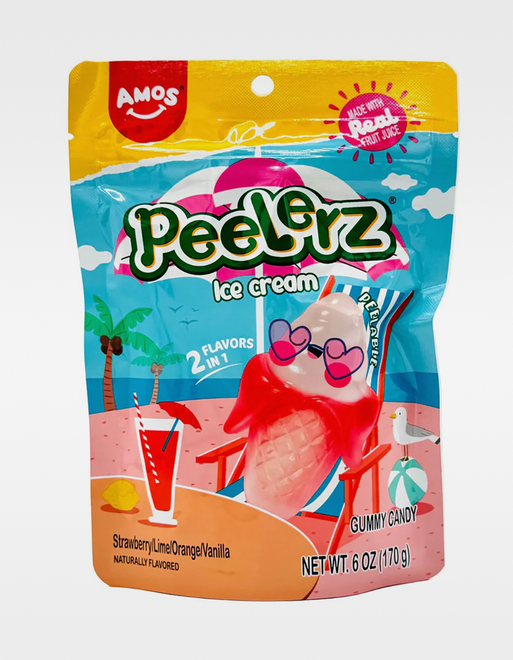 PEELERZ Ice Cream Peelable Gummy Candy - MULTI