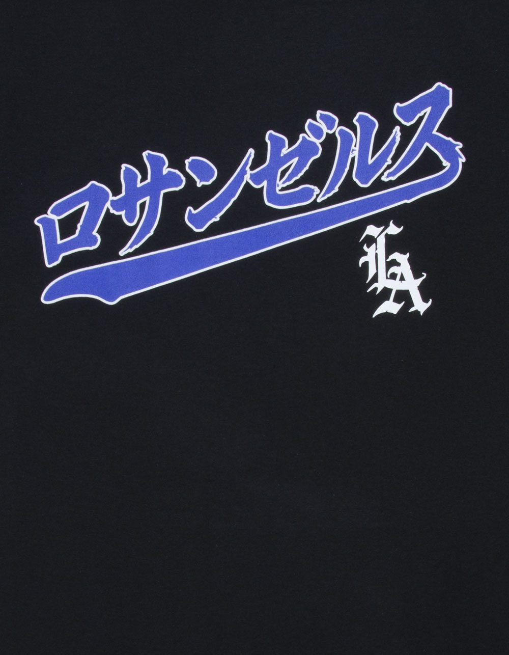 RSQ Mens LA Kanji Tee - BLACK