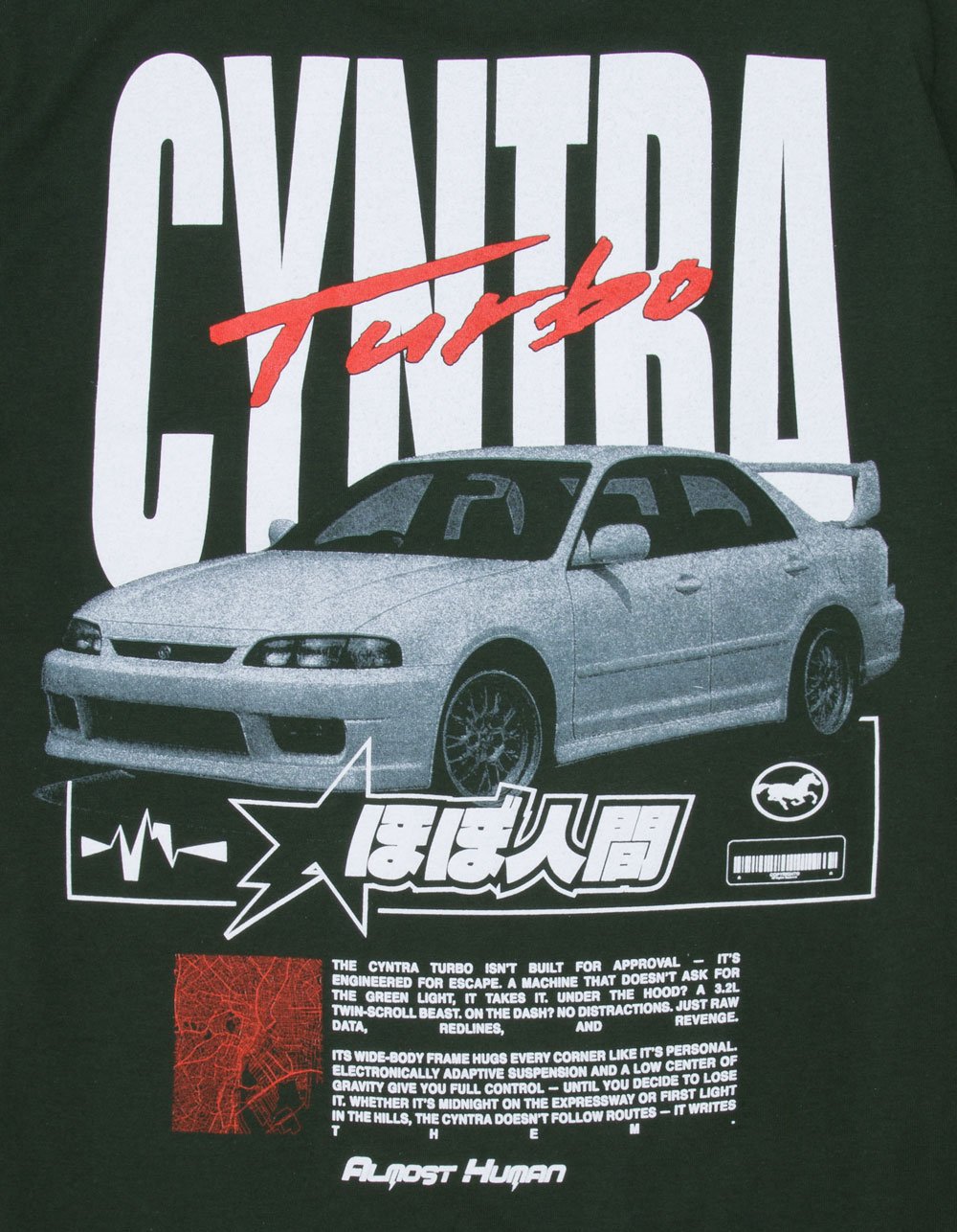 CVLA Cyntra Turbo Mens Tee - FOREST