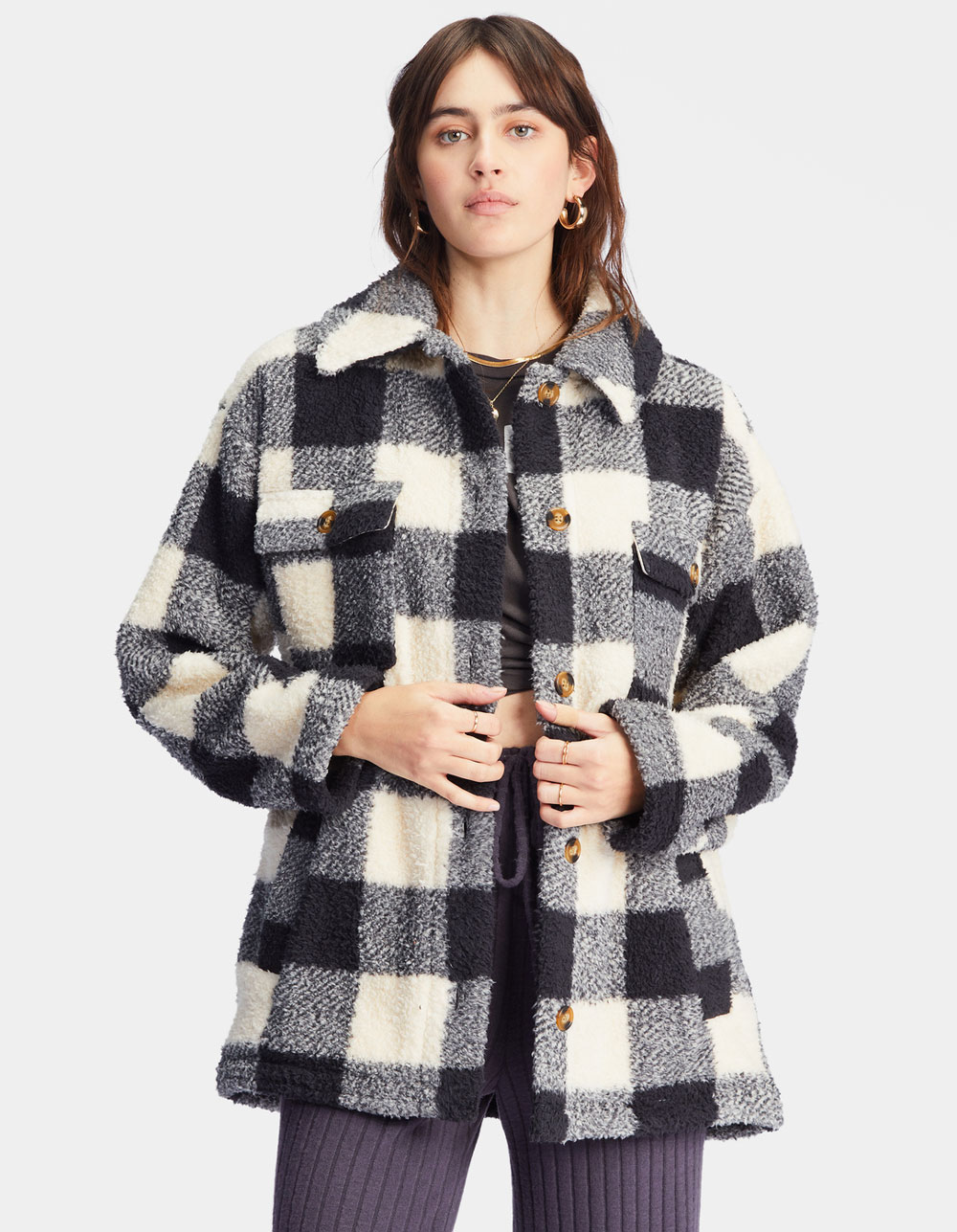 BILLABONG Fairbanks Womens Button Up 