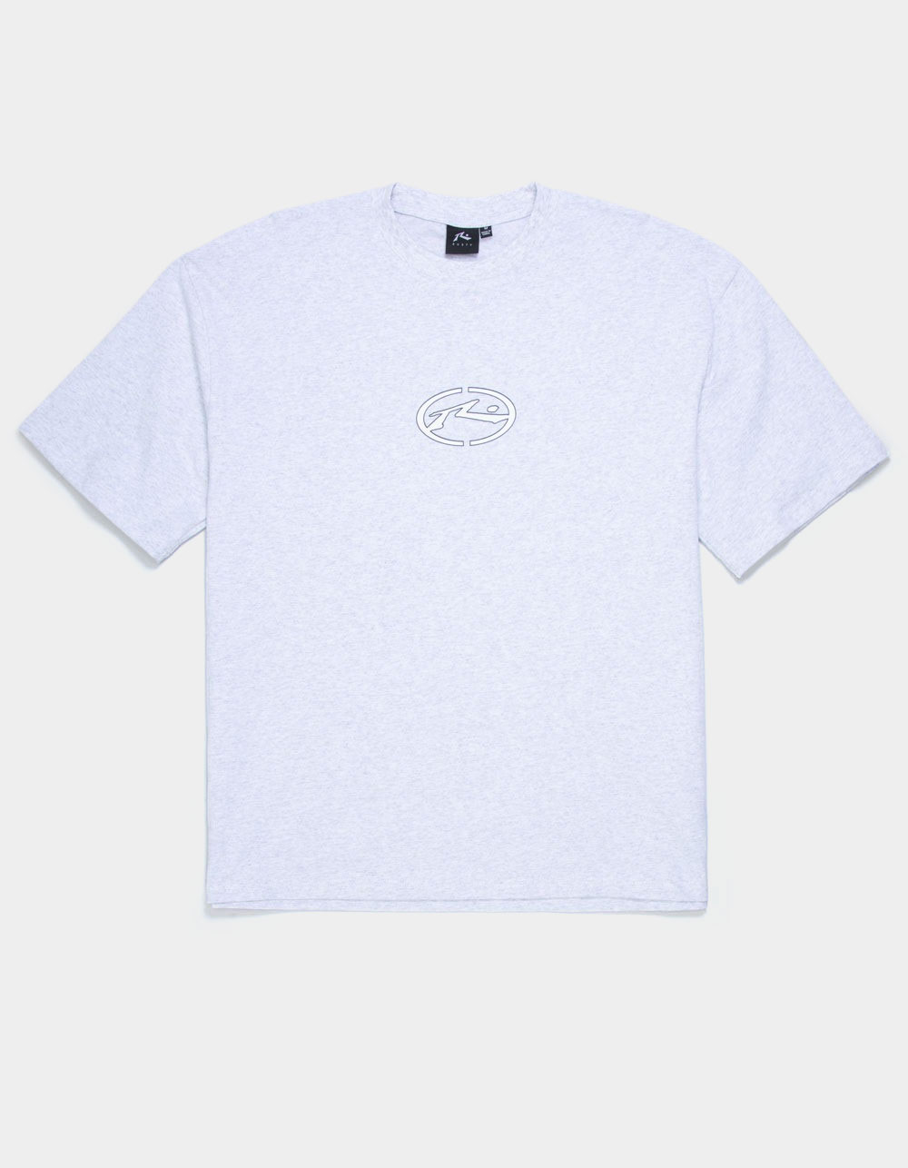 RUSTY Turbo Mens Tee - HEATHER GRAY