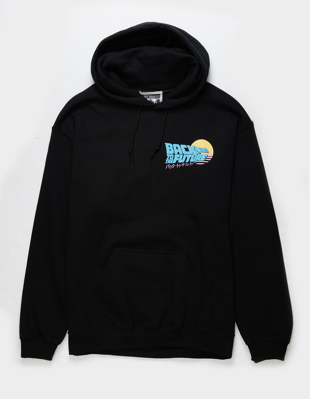 RIOT SOCIETY Back To The Future Mens Hoodie - BLACK | Tillys