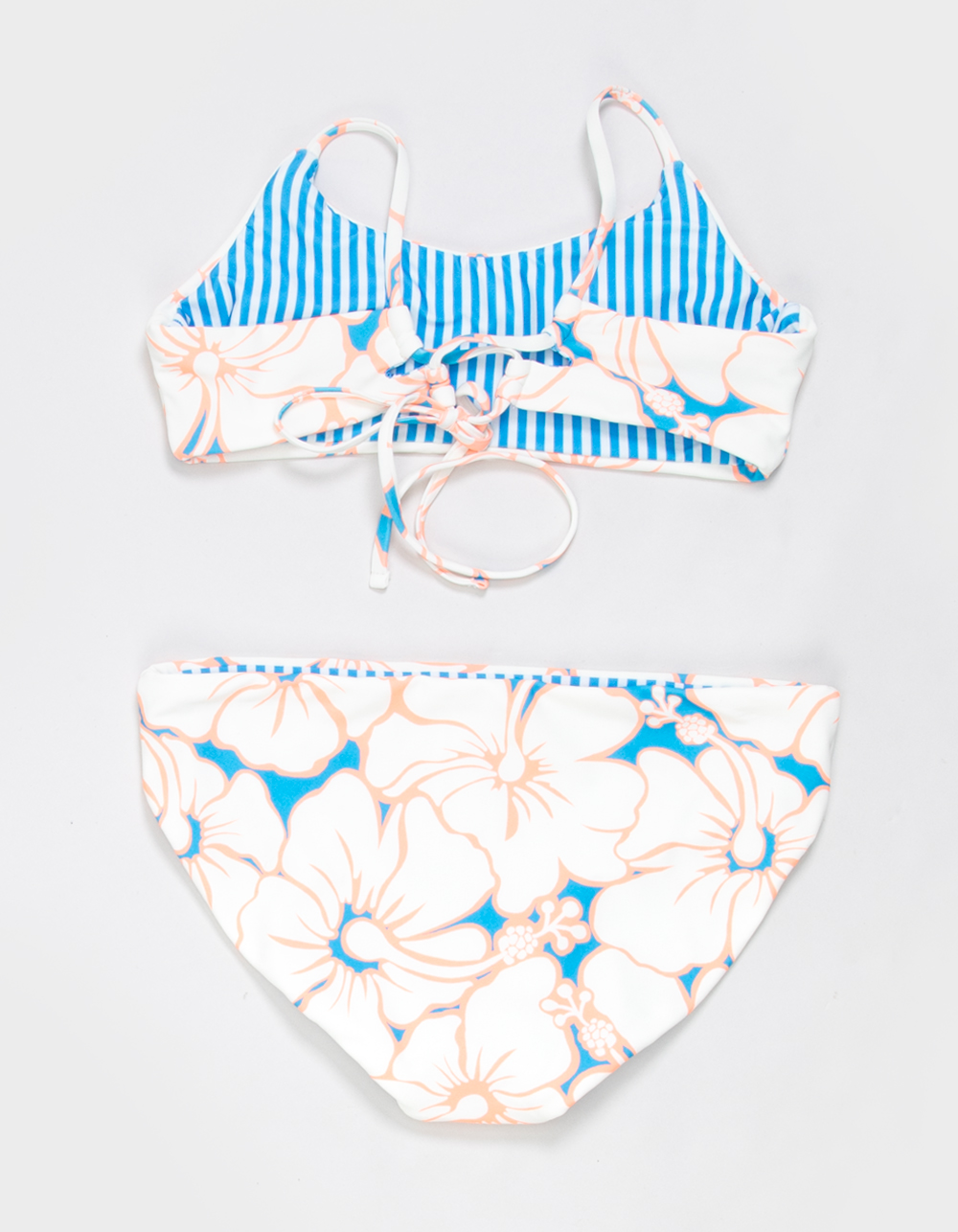 MAAJI Island Flora Pear Girls Reversible Bralette Bikini Set - MULTI