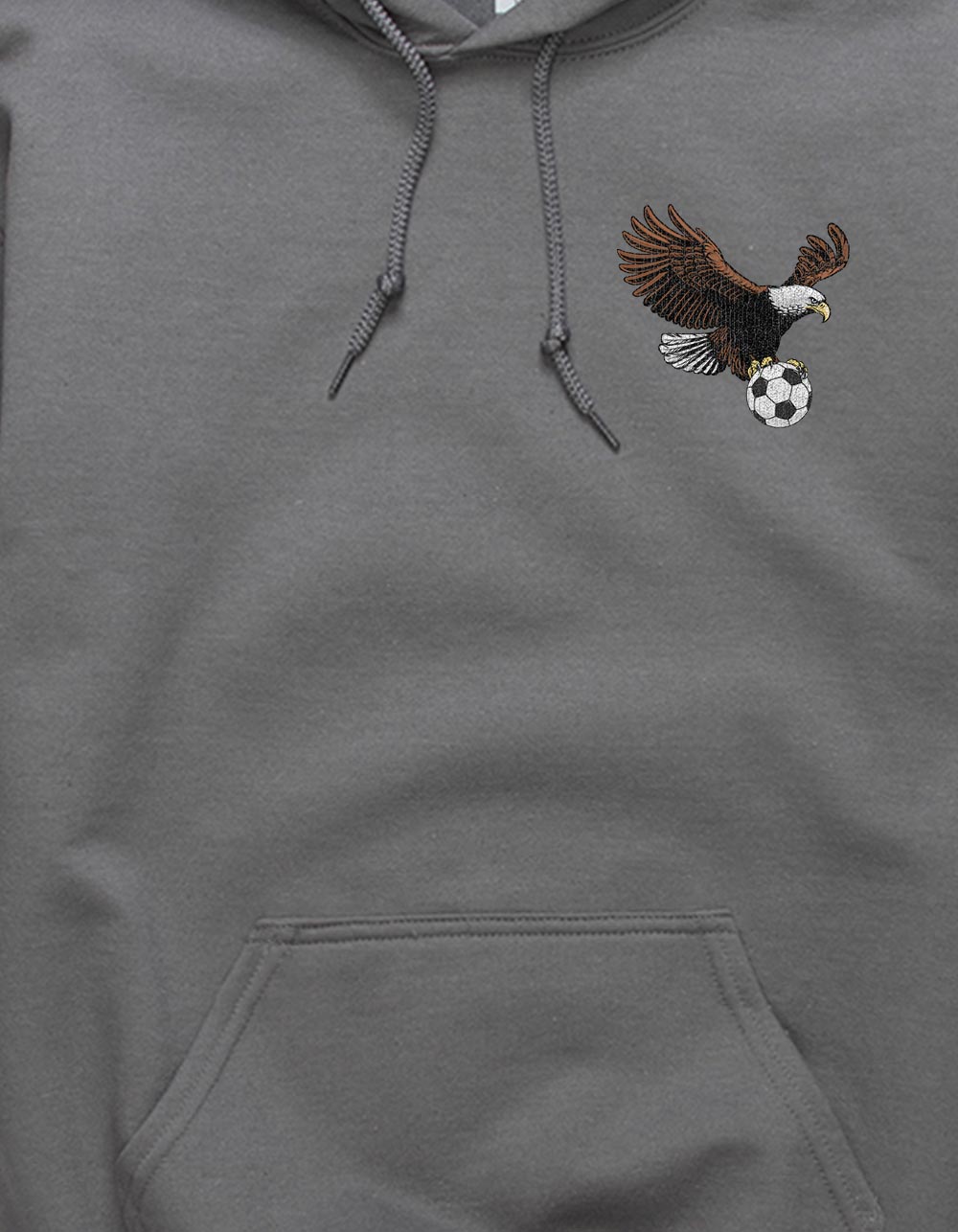 AMERICA Soccer Club Unisex Hoodie - CHARCOAL