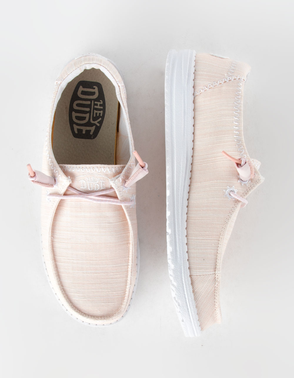 HEY DUDE Wendy Star Womens Slip On Shoes PINK Tillys