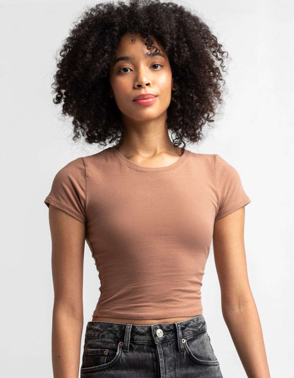 BOZZOLO Womens Hazel Crew Neck Tee HAZEL Tillys