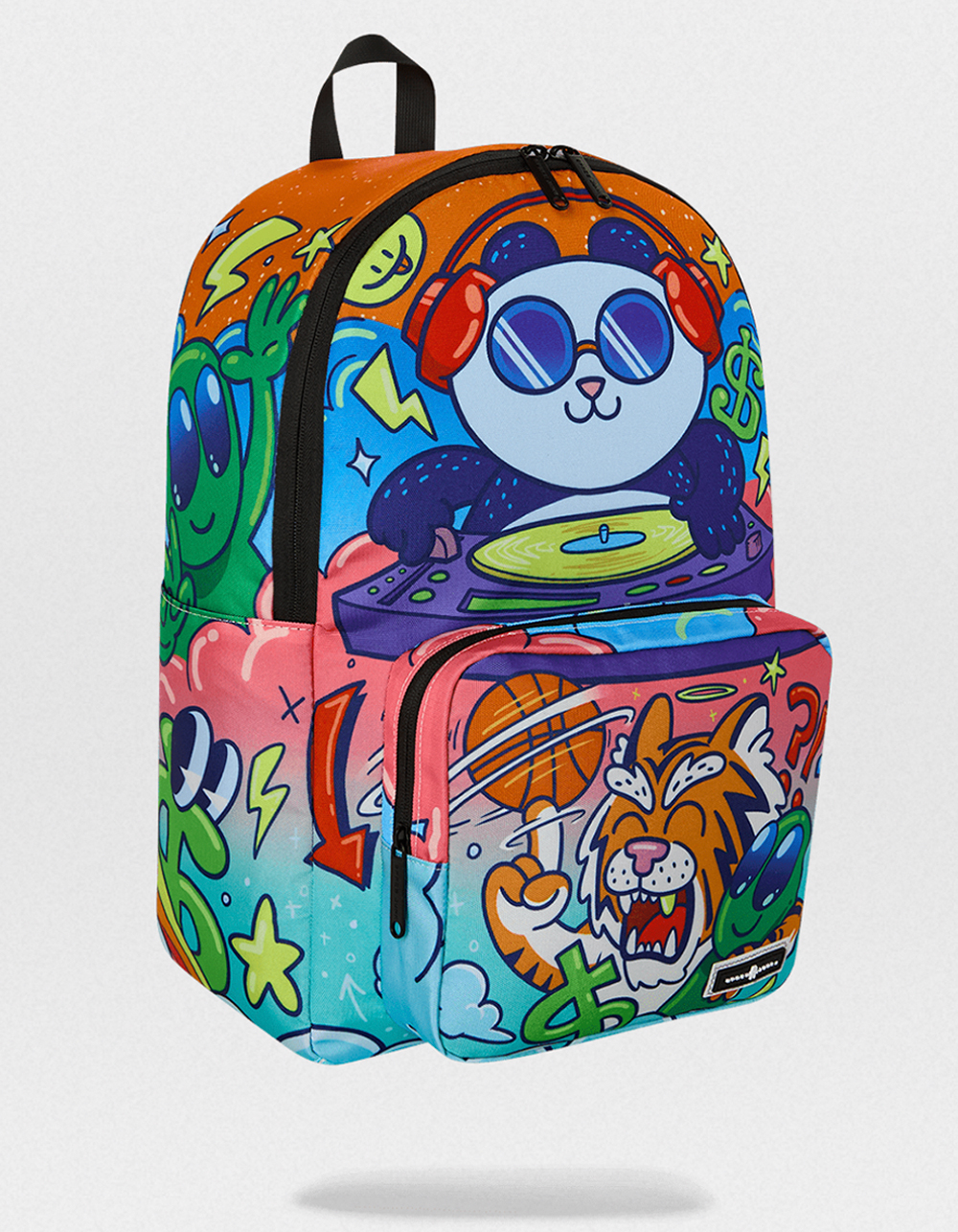 SPACE JUNK DJ Panda Backpack - MULTI