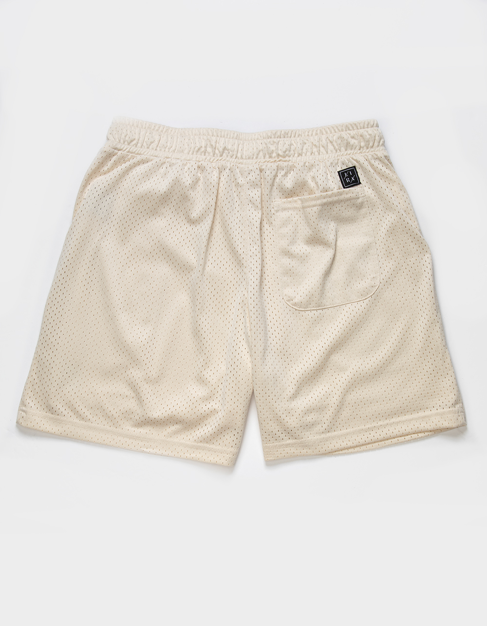 LIRA Trophy Mens Mesh Shorts - NATURAL