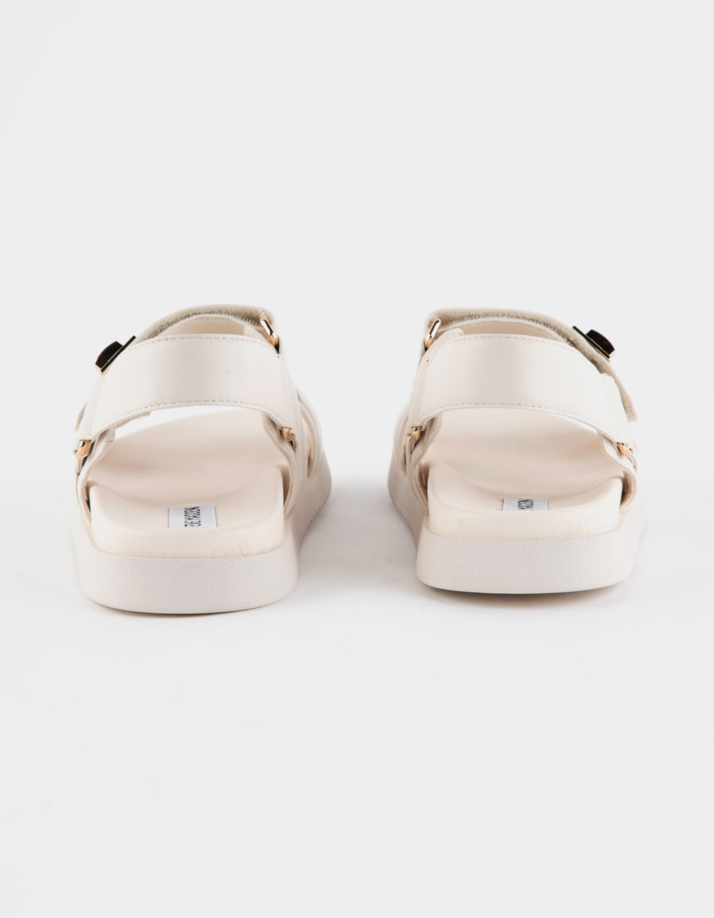 STEVE MADDEN Mona Multi Strap Womens Sandals - BONE