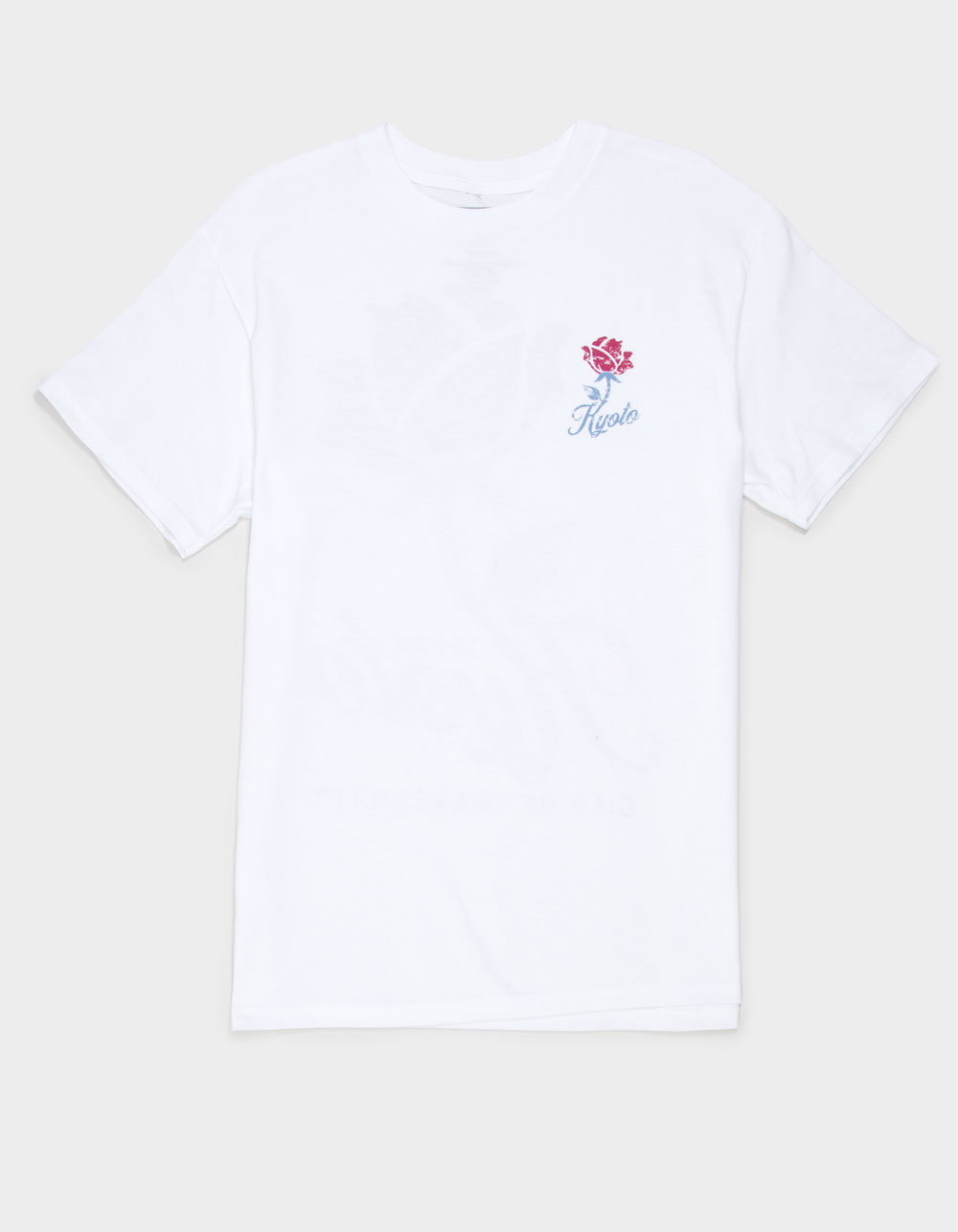 PLEASANT GETAWAY Kyoto Mens Tee - WHITE