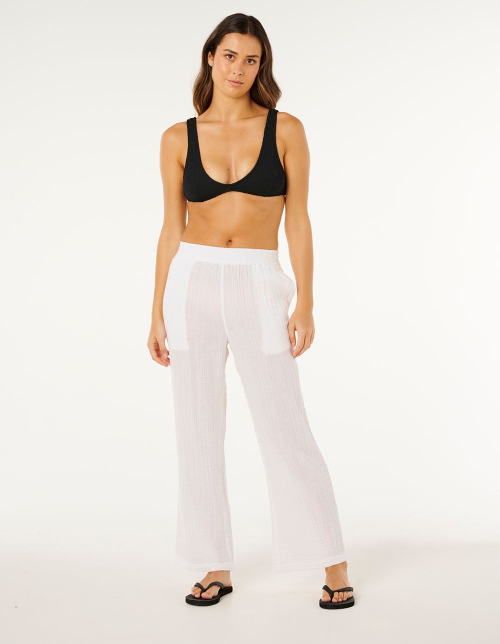 RIP CURL Premium Surf Womens Pants - WHITE