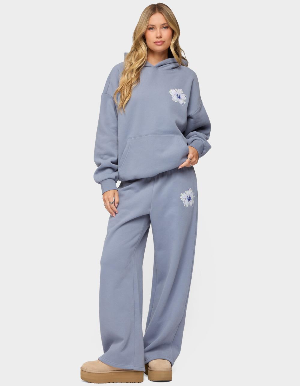 EDIKTED Tropical Bloom Sweatpants