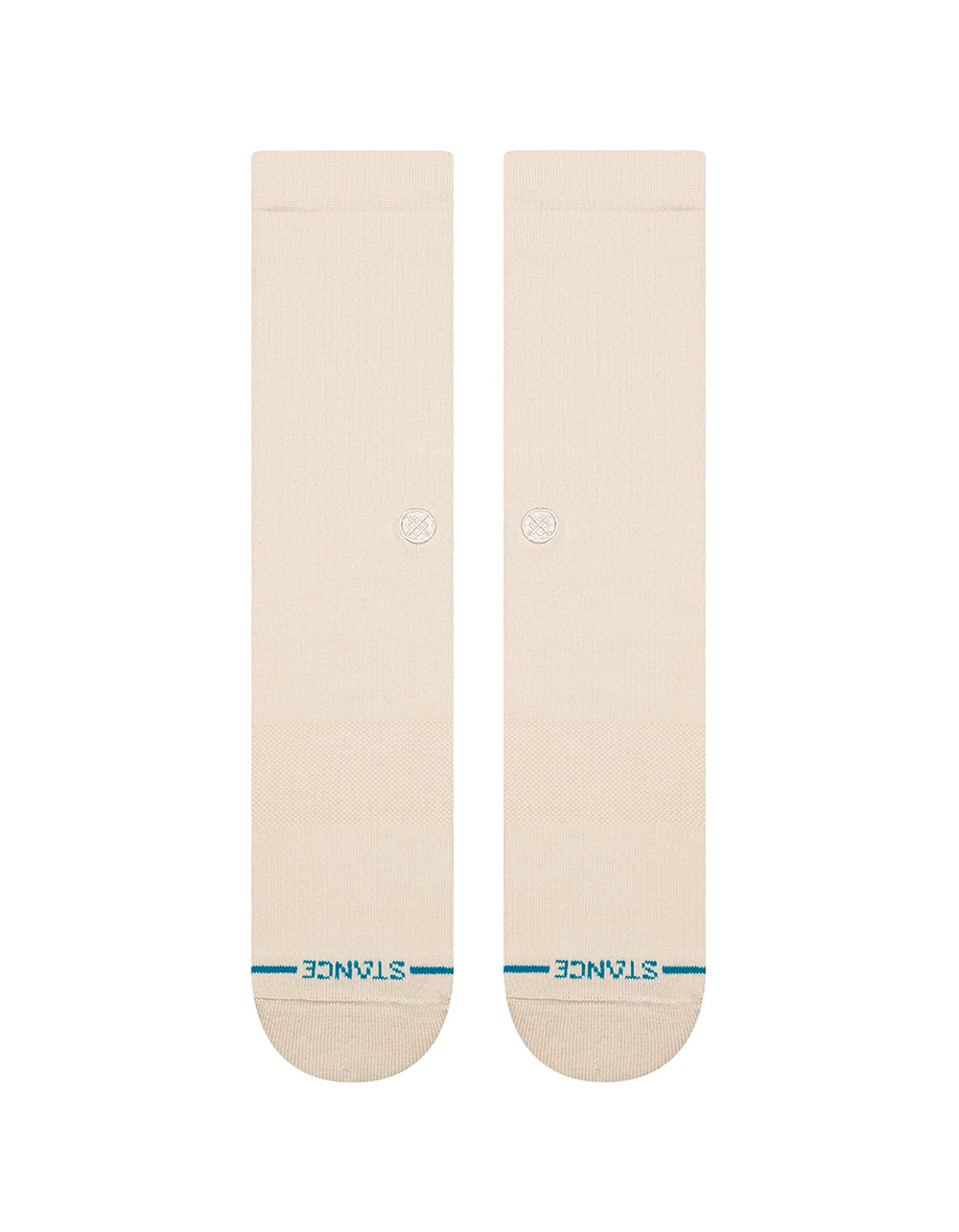STANCE Icon Mens Crew Socks - NATURAL
