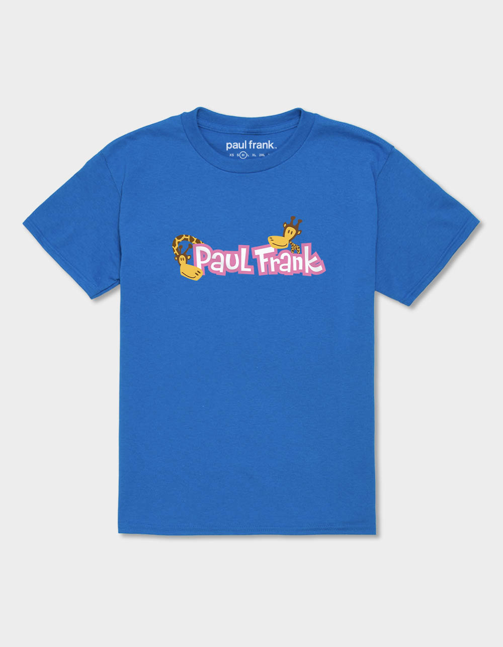 PAUL FRANK Clancy Logo Girls Tee - ELECTRIC BLUE