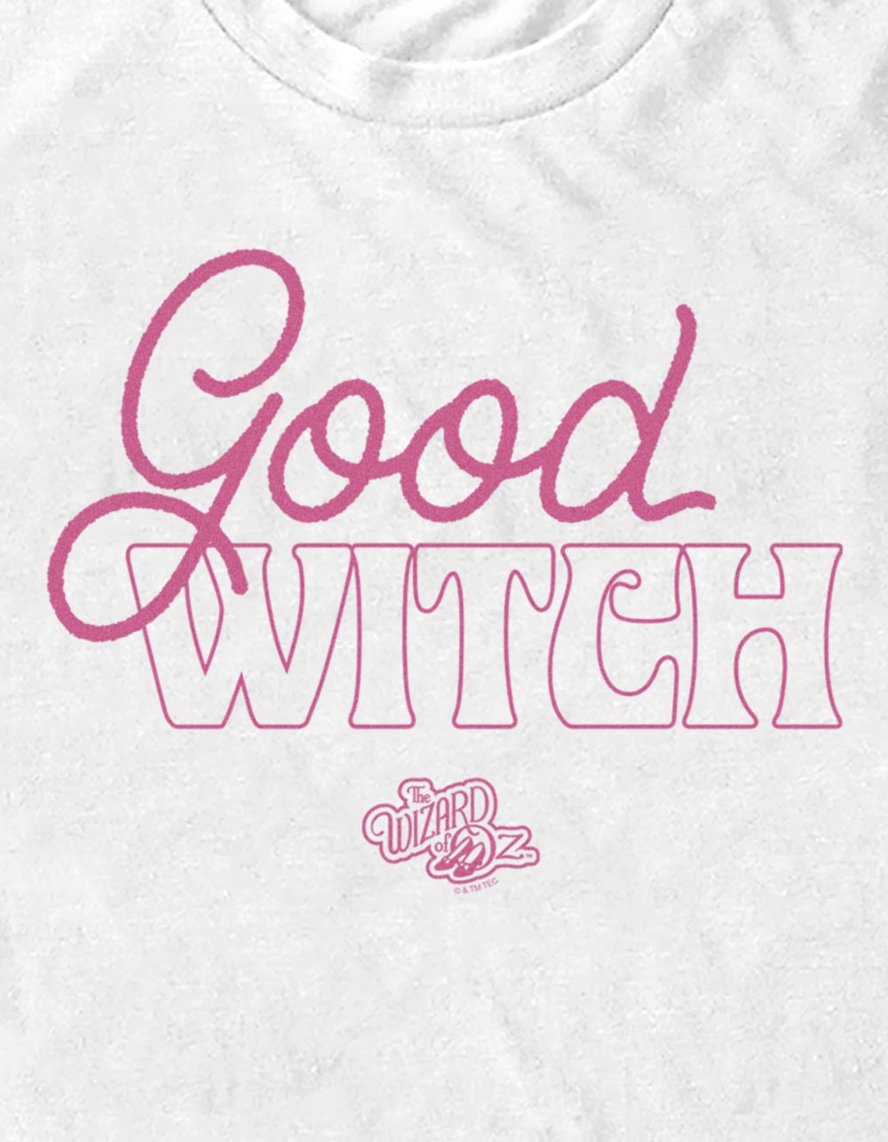 WIZARD OF OZ Good Witch Unisex Tee - WHITE