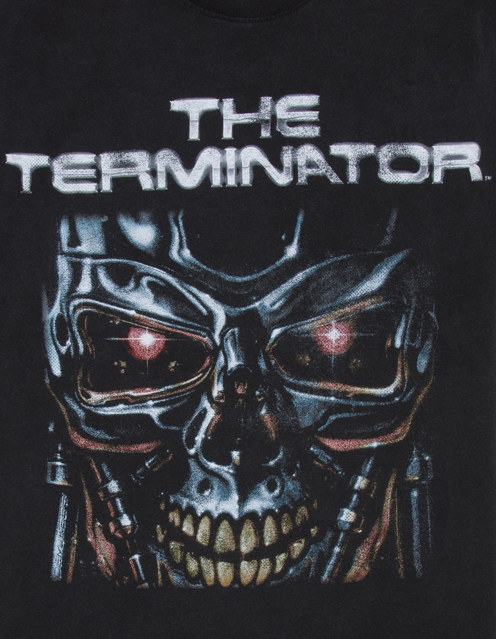 TERMINATOR Mens Boxy Tee - WASHED BLACK
