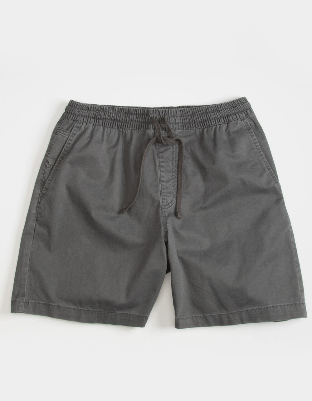 VANS Range Salt Wash Relaxed Mens Elastic Shorts WASHED BLACK Tillys