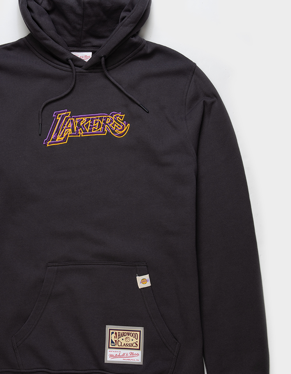 Youth Mitchell & Ness Black Los Angeles Lakers Hardwood Classics