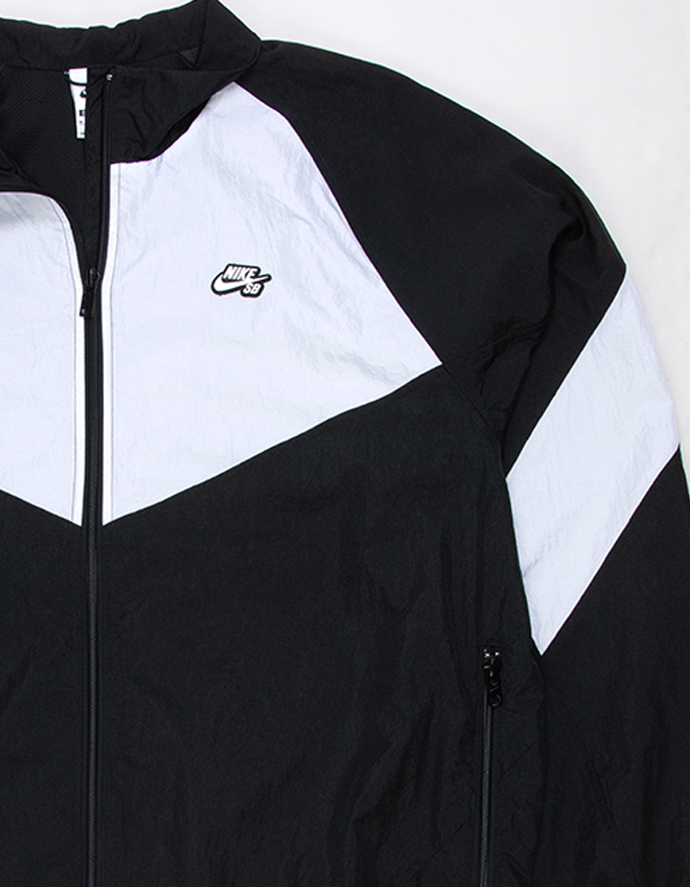 NIKE SB Mens Skate Jacket - BLK/WHT