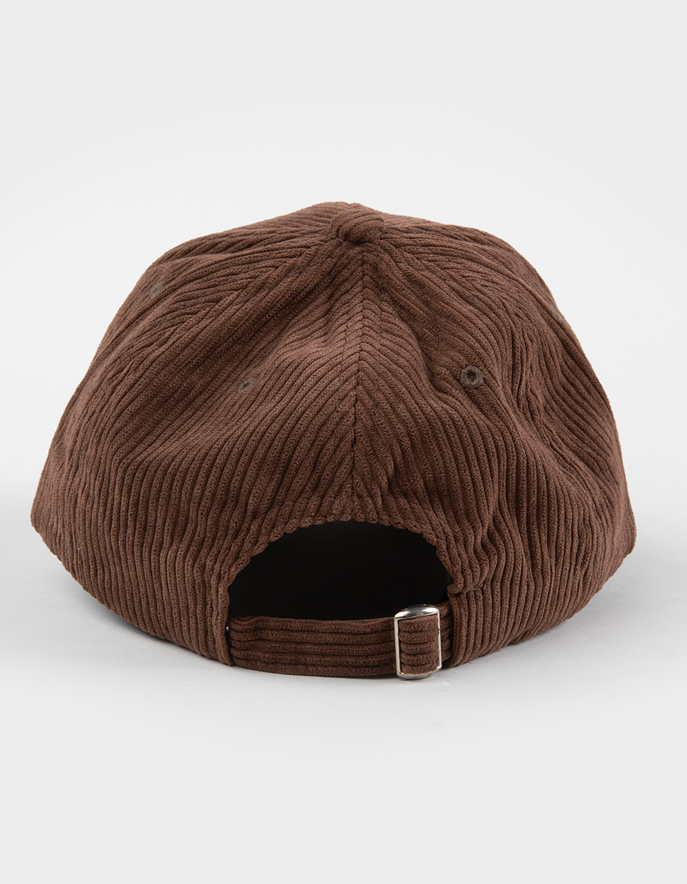 LE SURF Cowboy Womens Corduroy Strapback Hat - BROWN