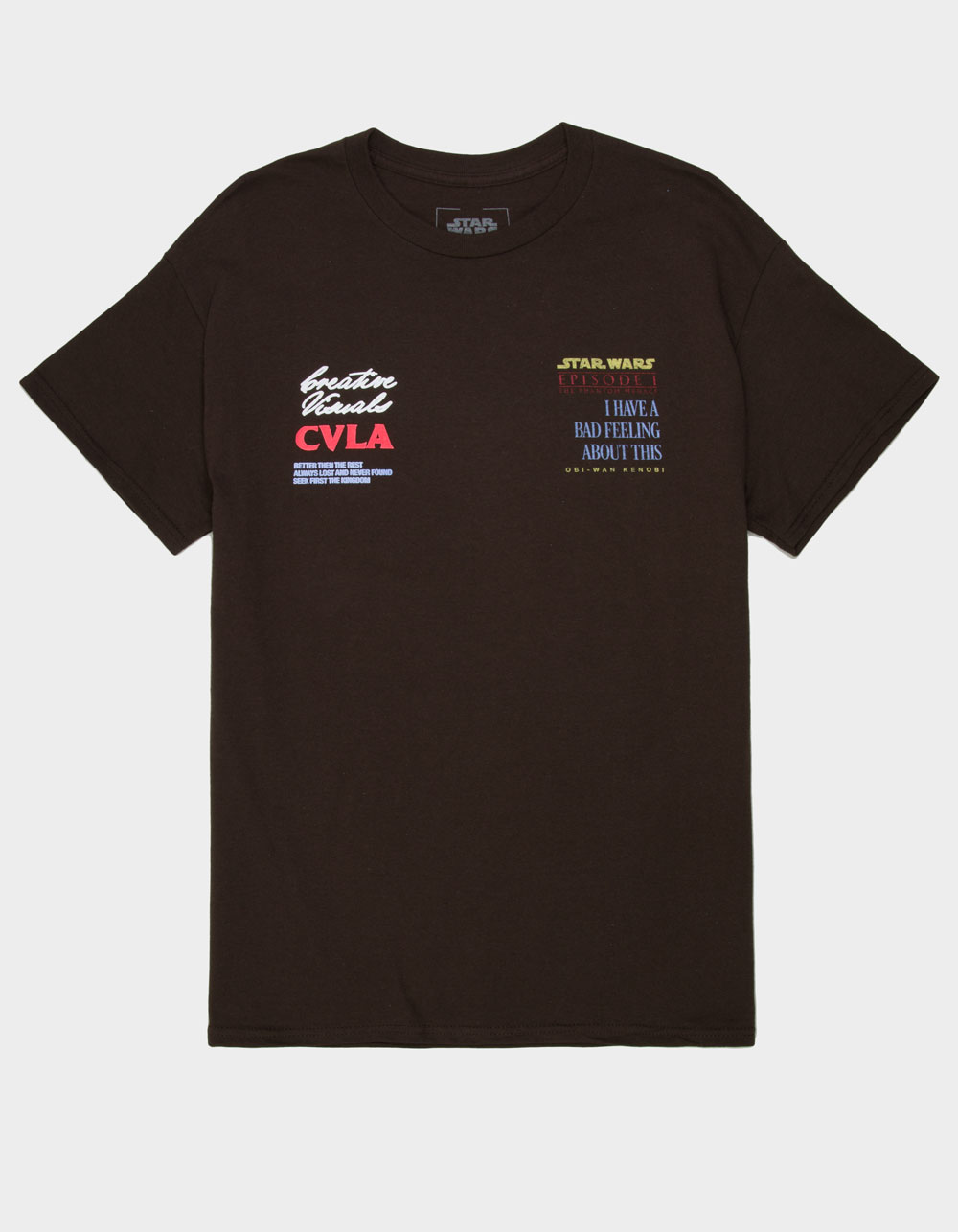 CVLA x Star Wars Poster Mens Tee - BROWN
