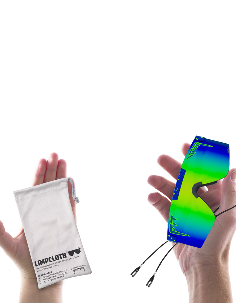 PIT VIPER The Leonardo Original 2.0 Polarized Sunglasses - BLUE COMBO