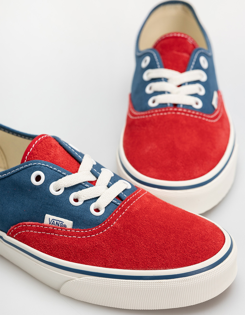 VANS Authentic Shoes - RED/BLUE