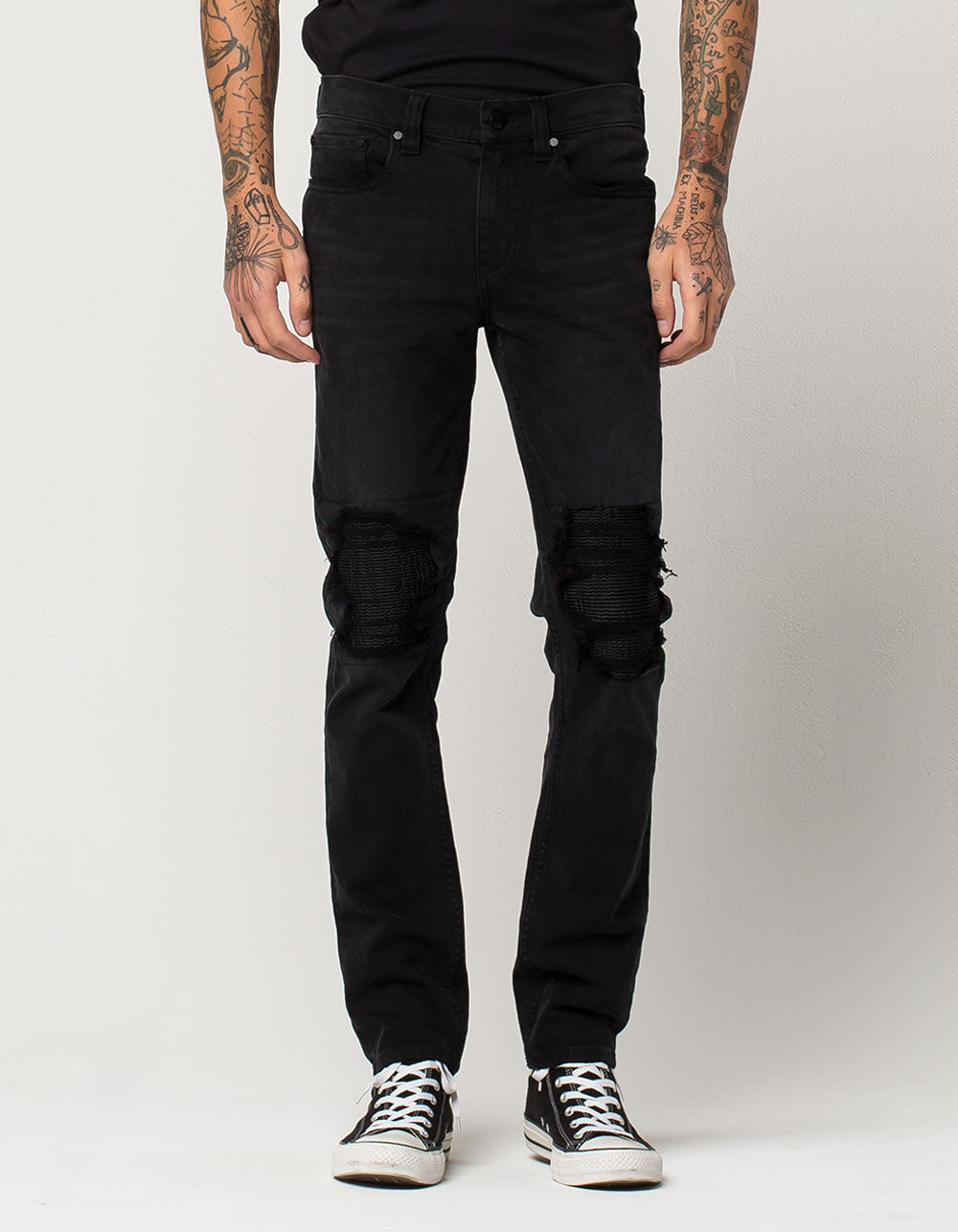 RSQ Seattle Moto Mens Skinny Tapered 