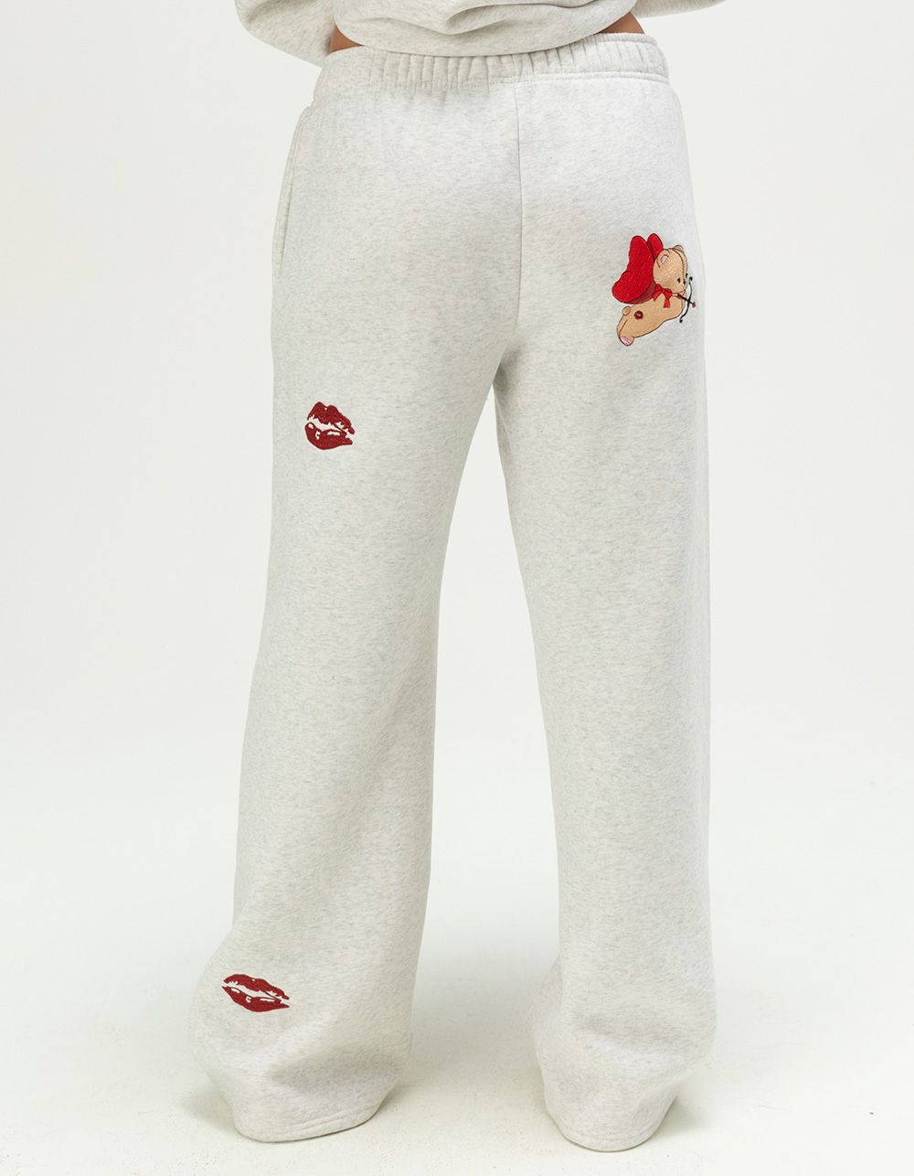 HAPPY CAMP3R Sweet Like Womens Sweatpants - HEATHER GRAY
