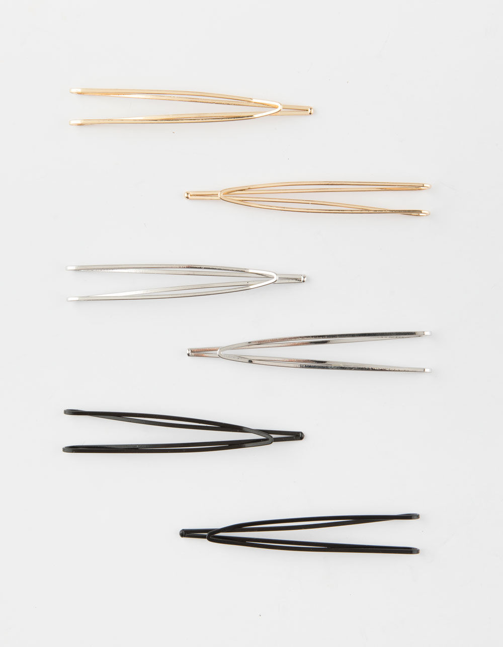 FULL TILT 6 Pack Metal Hair Pins METAL Tillys
