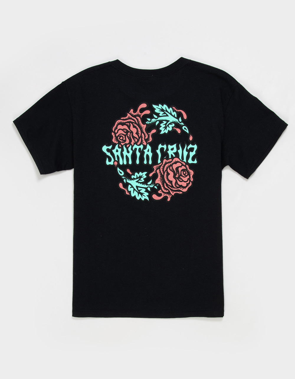 SANTA CRUZ Rose Crew Two Boys Tee - BLACK