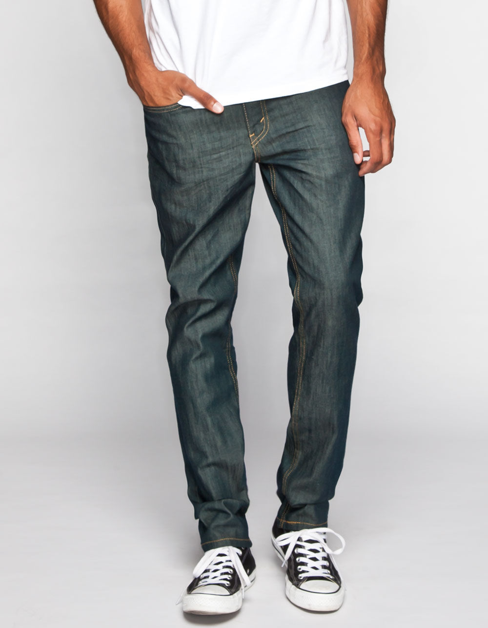 LEVI'S 511 Rinsed Playa Mens Slim Jeans image number 0