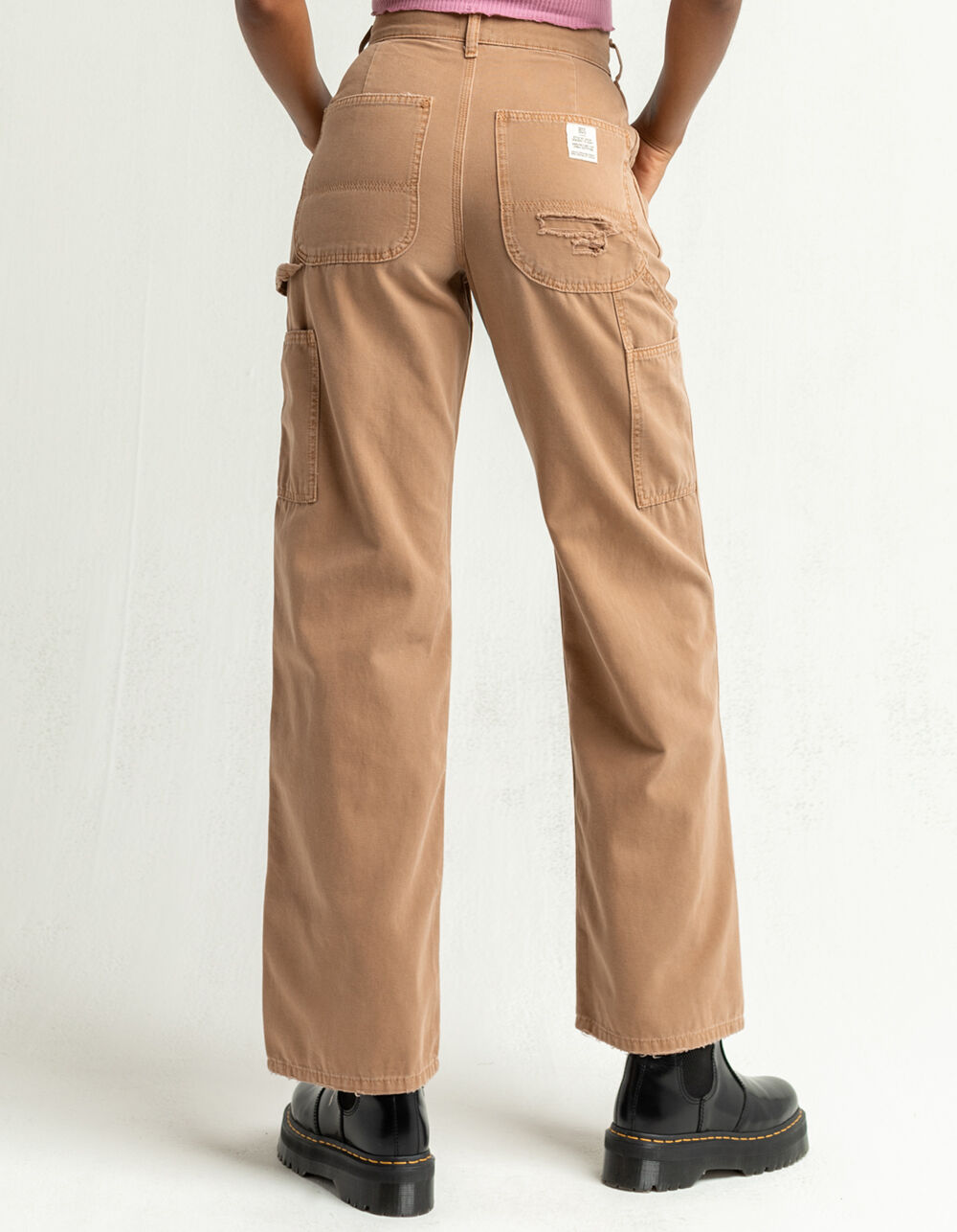 BDG Urban Outfitters Juno Womens Carpenter Pants RUST Tillys