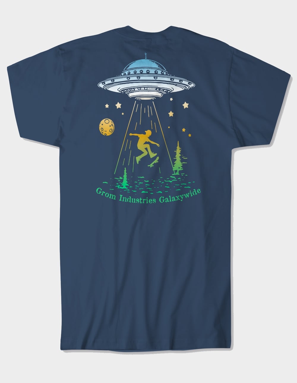 GROM Galaxy Wide Mens Tee - NAVY