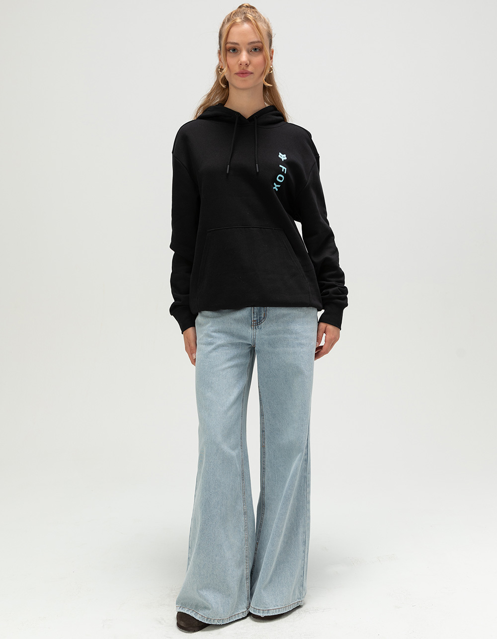 FOX Winners Circle Womens Hoodie - BLACK